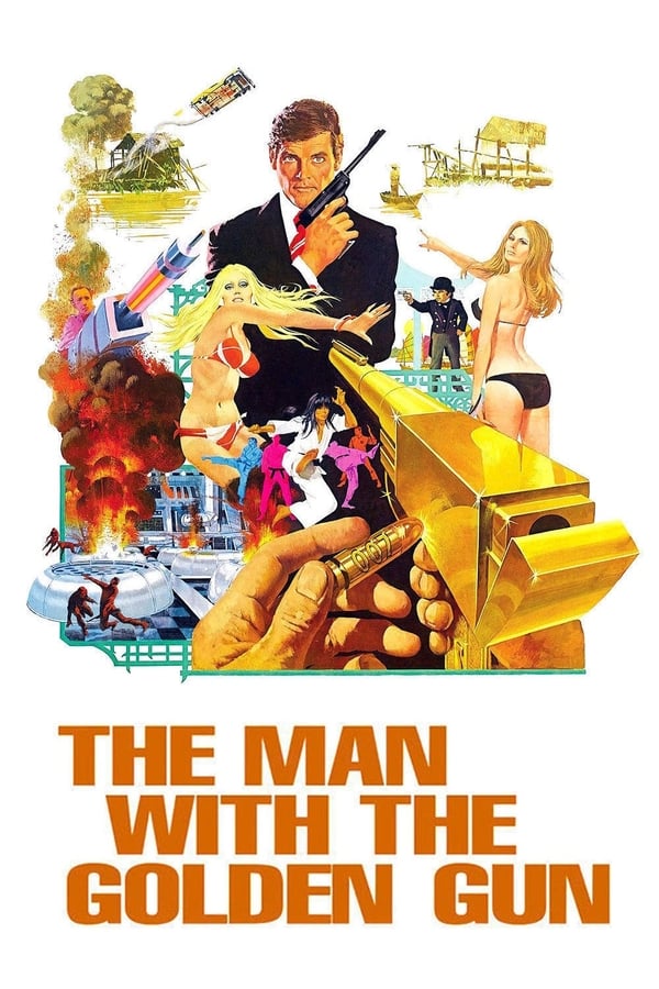 The Man with the Golden Gun poster